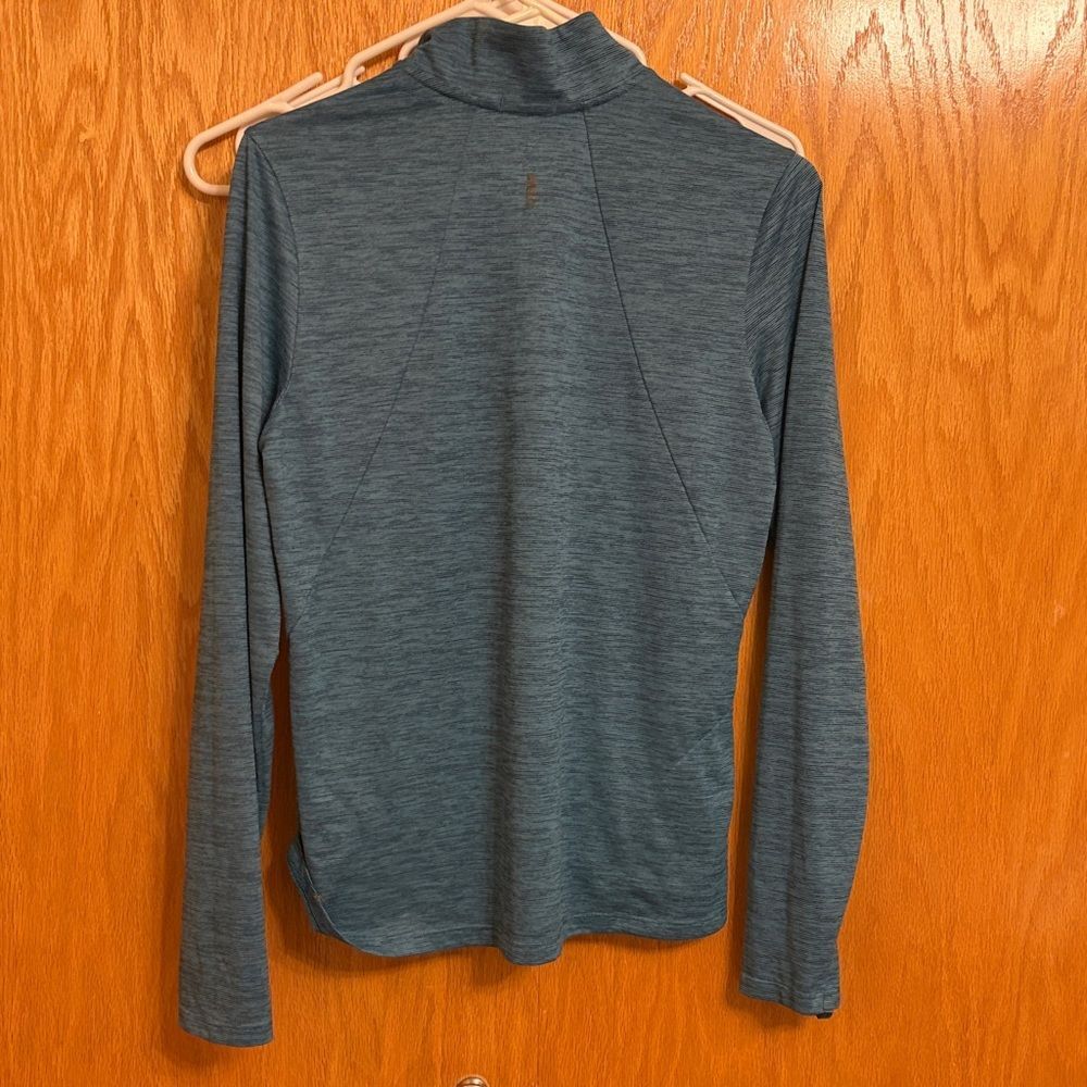 REI Midweight Base Layer Half-Zip Top Women's Size S Teal Soft Shirt - Picture 6 of 6